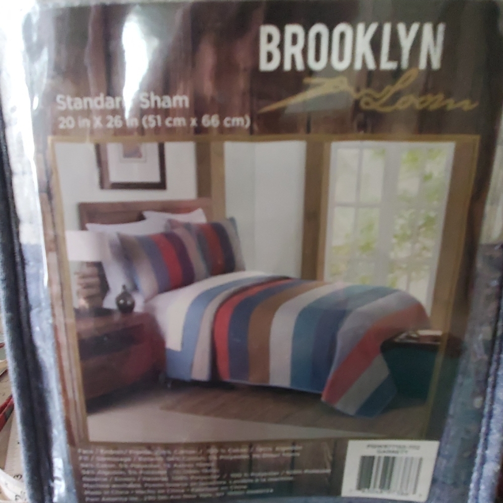 nip 1 Brooklyn loom Garrett standard sham